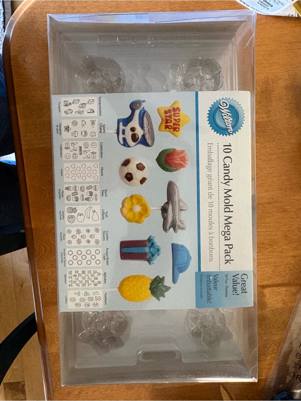 Wilton Candy Mold Mega Pack - 10 Shapes